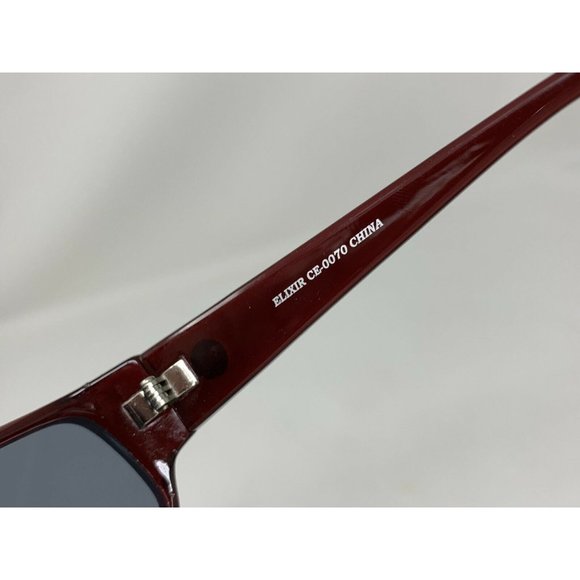 Optic Nerve Elixir CE-0070 Crystal Red Sunglasses Frame Replacement Only - Picture 5 of 12